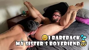 Abspielen Ich ficke den Arsch des Freundes meiner Schwester ohne Sattel - Rimming - Blowjobs - mit Alex Barcelona