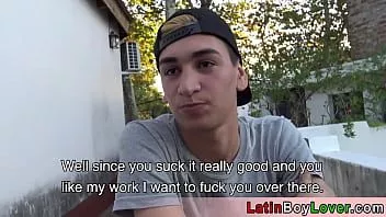 play Amateur latin twink tells me how much he admire my work