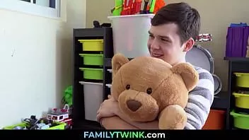 play Spoiled son cuddled by dad... dakota lovell, trent summers