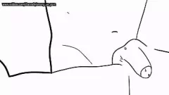 Abspielen Animierter schwuler Sex: Black Cock Edition (Teil 3) - Amateur zum ersten Mal